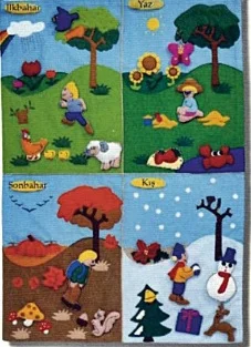 MEVSİM CIRTLI PANO