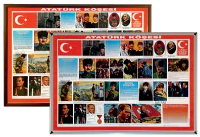 ATATÜRK KÖŞESİ ALÜMİNYUM ÇERÇEVE