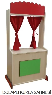 KUKLA SAHNESİ DOLAPLI
