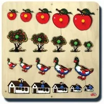 KÜÇÜKTEN BÜYÜĞE SIRALAMA PUZZLE