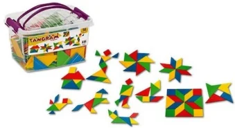 TANGRAM LEGO 28 PARÇA