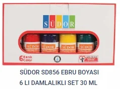 DAMLALI SET EBRU BOYASI 6LI 30 ML