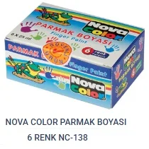 PARMAK BOYASI 6 RENK NOVA COLOR