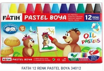 PASTEL BOYA 12 RENK FATİH
