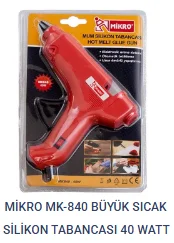 SİLİKON TABANCASI 40W MICRO