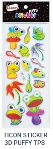 STICKER 3D PUFFY TICON