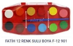 SULU BOYA 12 RENK FATİH