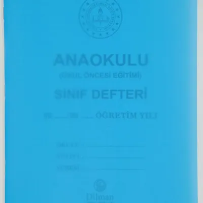ANASINIFI DEFTERİ PLASTİK KAPAK