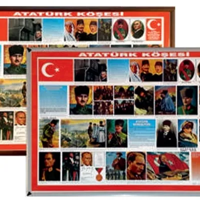 SINIF ATATÜRK KÖŞESİ MDF ÇERÇEVE