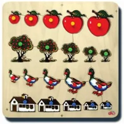 KÜÇÜKTEN BÜYÜĞE SIRALAMA PUZZLE