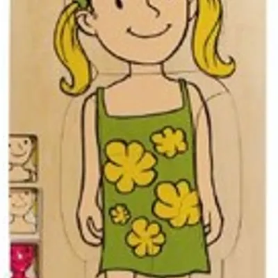 VÜCUDUMUZ KIZ KATLI PUZZLE