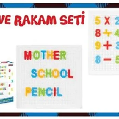 HARF VE RAKAM SETİ