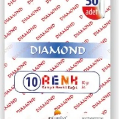 A4 RENKLİ KAĞIT 50Lİ 80 GR DIAMOND
