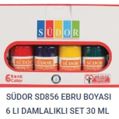 DAMLALI SET EBRU BOYASI 6LI 30 ML