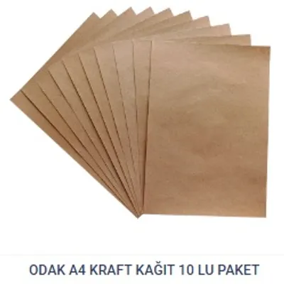KRAFT KAĞIDI A4 10LU ODAK