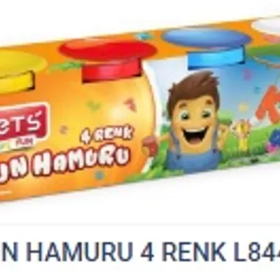 OYUN HAMURU 4 RENK KÜÇÜK BOY LETS
