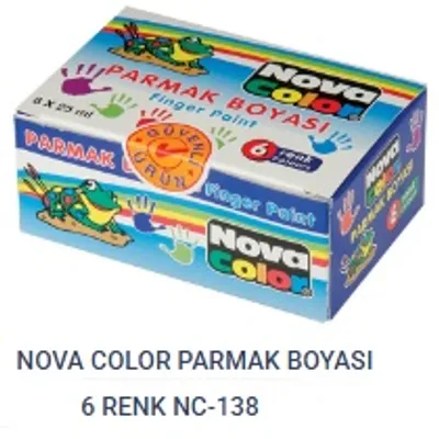PARMAK BOYASI 6 RENK NOVA COLOR